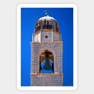 The Bell Tower, Dubrovnik Sticker